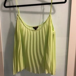 Light green tank top I guess